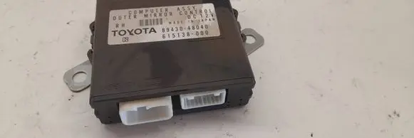 Lexus RX 330 - 350 - 400H Wing mirror control module 8943048040 615138000