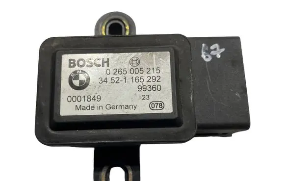 ESP acceleration yaw rate sensor