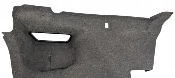 Trunk/boot lower side trim panel