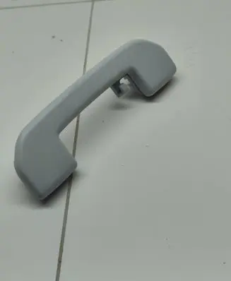 Rear interior roof grab handle
