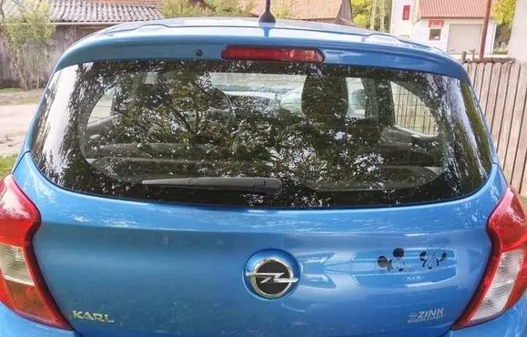 Opel Karl Truck tailgate 
