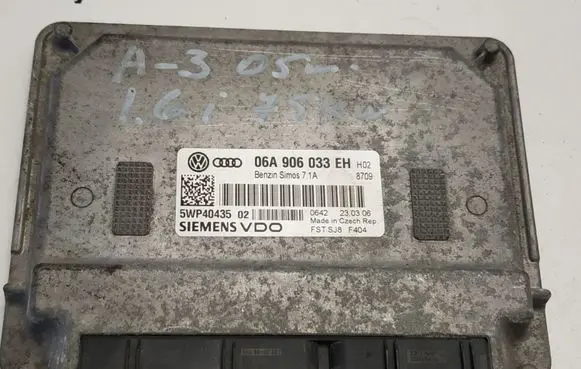 Audi A3 S3 8P Engine control unit/module 06A906033EH