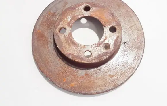 Volkswagen PASSAT B3 Front brake disc neventiliuojamas