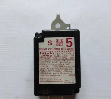 Toyota Highlander XU40 Door control unit/module 8974048021 8974044021