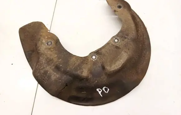 Audi A6 S6 C6 4F Front brake disc dust cover plate 4f0615312a