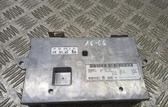 Audi A6 Allroad C6 Navigation unit CD/DVD player 4E0035729