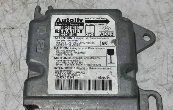 Renault Master II Airbag control unit/module 605045200
