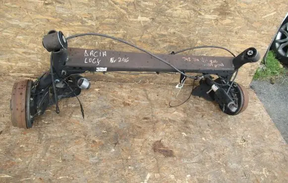 Rear axle beam
