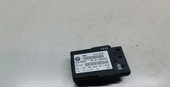 BMW 3 E92 E93 Seat control module 9216128