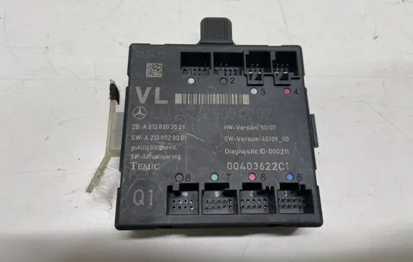 Mercedes-Benz E W212 Door control unit/module A2129004002 A2128203526 A2129028001