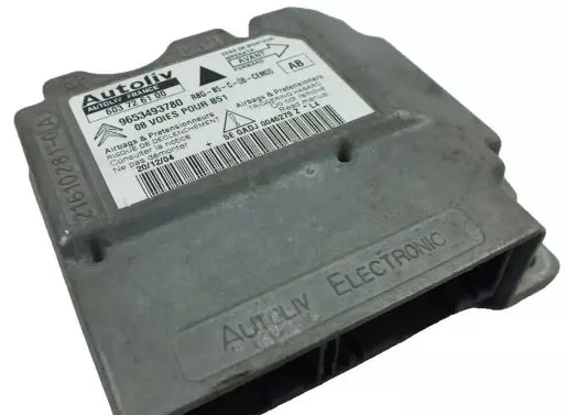 Citroen C4 I Airbag control unit/module 9653493780