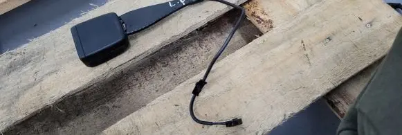Audi A5 Front seatbelt buckle 8W0857755