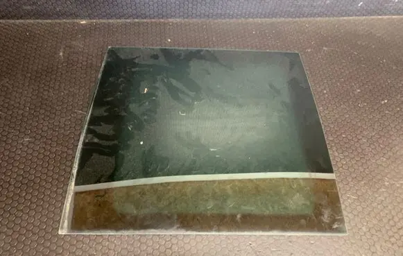 Skoda Yeti (5L) Rear side window E000255 DOT24AM53S3 43R006723