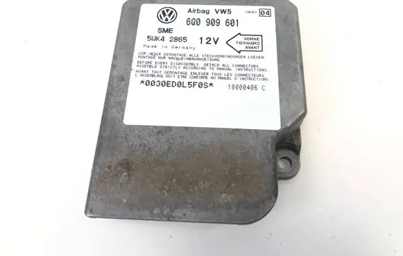 Volkswagen Polo III 6N 6N2 6NF Airbag control unit/module 6Q0909601 5WK42865 18000406C
