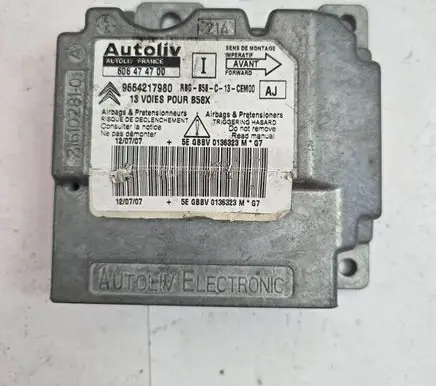 Citroen C4 Grand Picasso Airbag control unit/module 9664217980 606474700