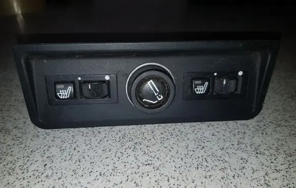 BMW 7 E38 Seat heating switch 51168184753 61318352259