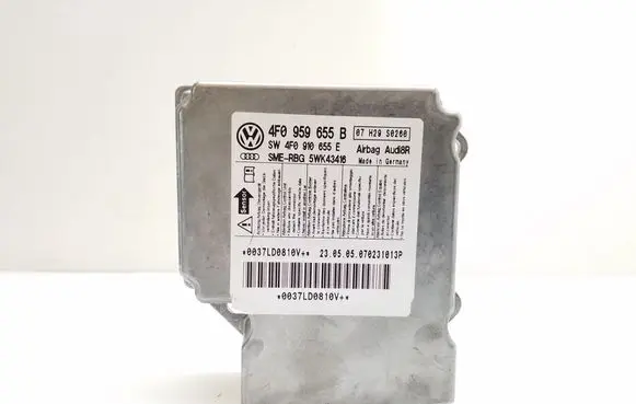 Audi A6 S6 C6 4F Airbag control unit/module 4F0959655B SW4F0910655E 5WK43416