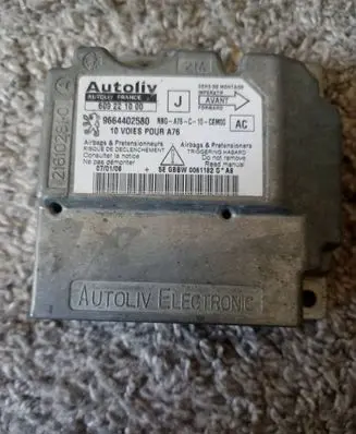 Peugeot 207 Airbag control unit/module 9664402580
