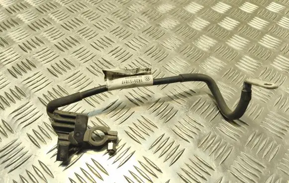 Volkswagen PASSAT B7 Negative earth cable (battery) 1K0915181F