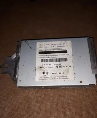Toyota Verso Other devices 861A102020