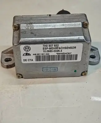 Volkswagen Touareg I ESP acceleration yaw rate sensor 7H0907652 10098503264 448801001042