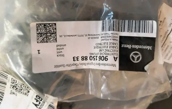 Mercedes-Benz E W213 Engine installation wiring loom A9061508833