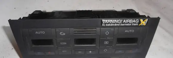 Audi A4 S4 B6 8E 8H Climate control unit 8E0820043AB
