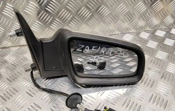 Opel Zafira B Front door electric wing mirror 010850