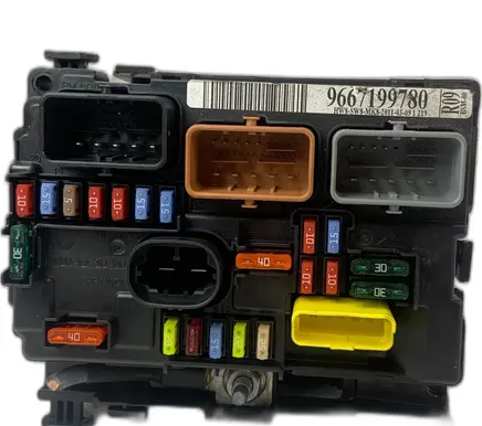 Peugeot 207 Fuse box set 9667199780 R09