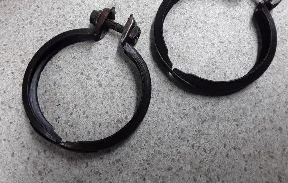 BMW M5 Muffler pipe connector clamp 7620508