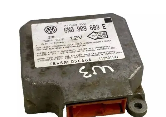 Volkswagen Golf III Airbag control unit/module 6N0909603E