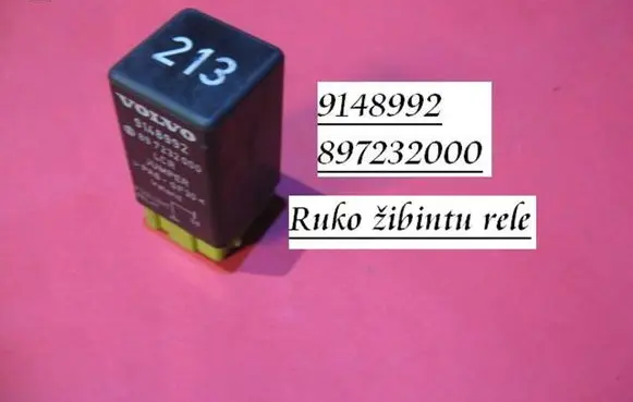 Volvo C70 Light relay 9148992 897232000
