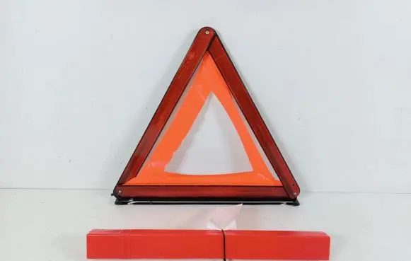 Emergency warning sign