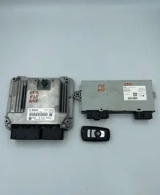 BMW X3 F25 Engine ECU kit and lock set 8513249 0281017647 030047162