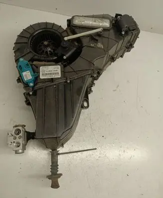 Interior heater climate box assembly