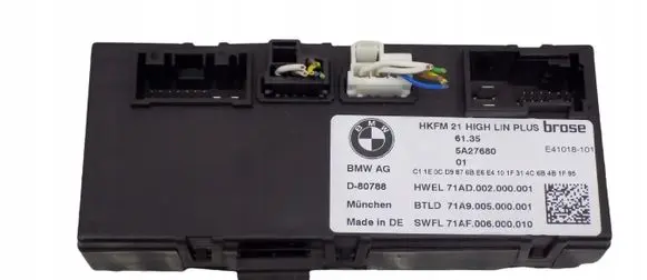 BMW X5 G05 Tailgate/trunk control unit/module 5A27680