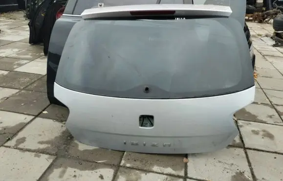 Seat Ibiza IV (6J,6P) Tailgate/trunk/boot lid LX7W 6J4827024 6J8845051NVB