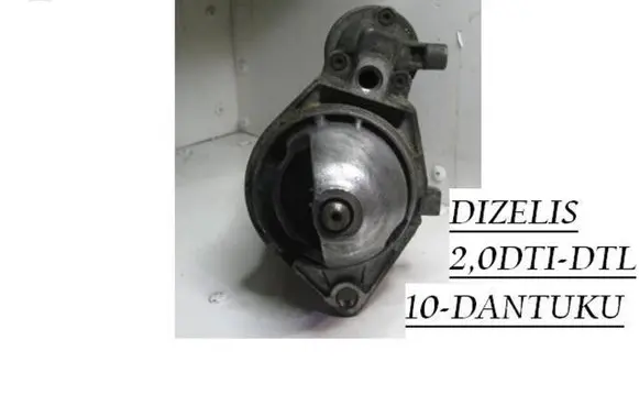 Opel Frontera A Starter motor 1005831230 0001109015