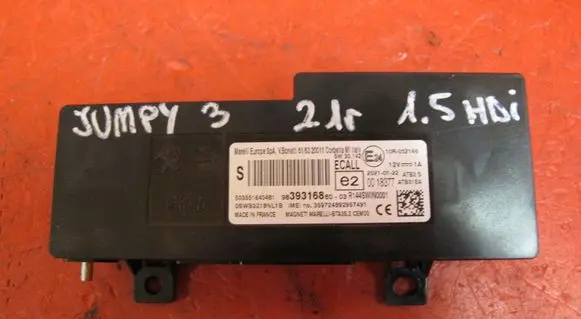 Citroen Jumpy Other control units/modules 9839316880