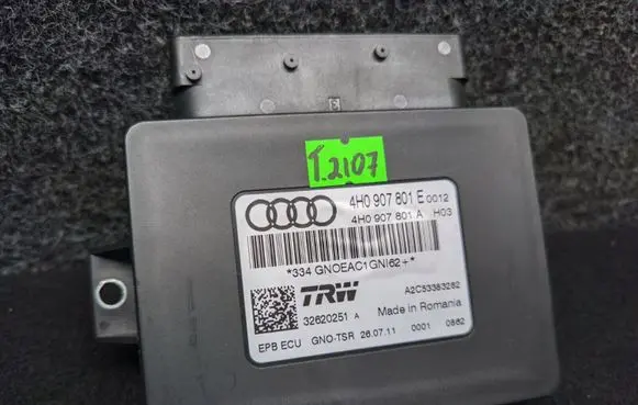 Audi A6 S6 C7 4G Hand brake control module 4H0907801E 4H0907801A