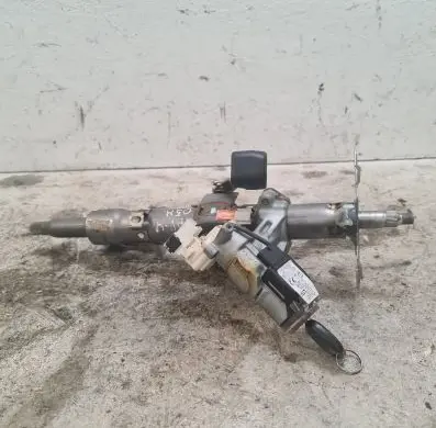 Steering wheel axle set