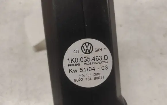 Volkswagen Golf Plus Sound amplifier 1K0035463D 310413405910