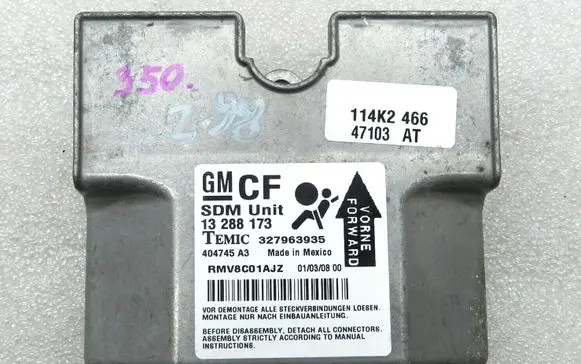 Opel Zafira B Airbag control unit/module 13288173 13367444