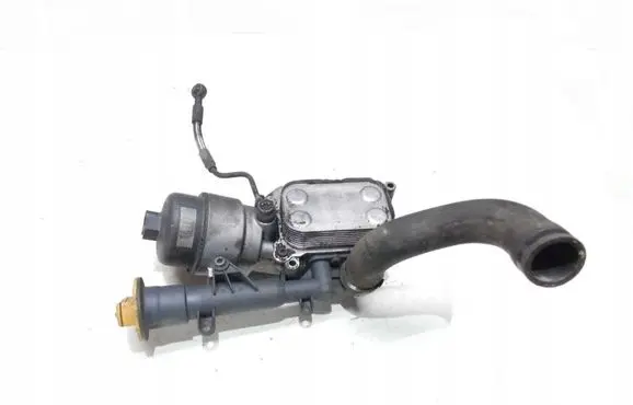 Oil filter mounting bracket