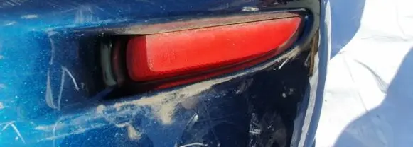 Mazda 5 Rear tail light reflector