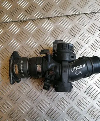 Citroen C4 I Throttle valve 9658793980