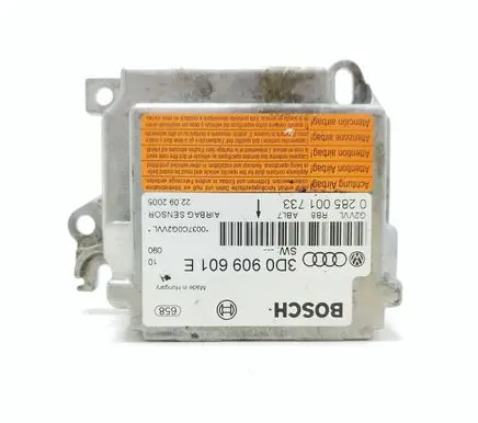 Volkswagen Touareg I Airbag control unit/module 3D0909601E 0285001733