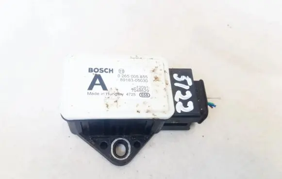 ESP acceleration yaw rate sensor