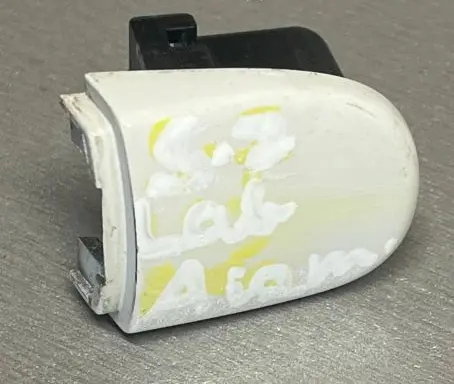 Skoda Fabia Mk2 (5J) Rear door handle cover 5N0839167