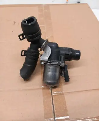 Coolant heater control valve